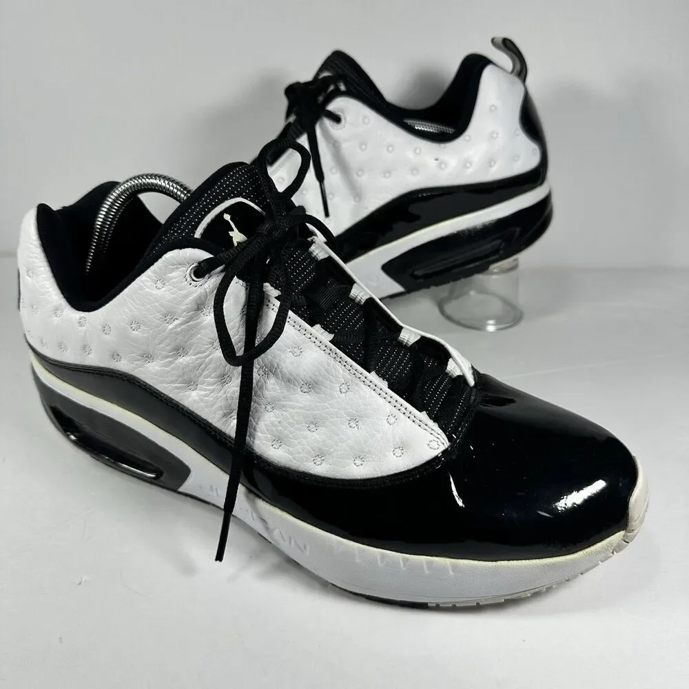 Jordan CMFT Viz Air 13 Concord Black White Patent 441367-101 Size 13 Rare